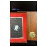 1971-S Silver Proof Eisenhower Dollar, Brown Box