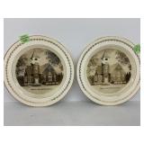(2) Stephens City UMC Church Illustration plates