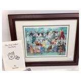 First Ladies' Tea Party Print by Pawnee, #24/300