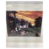 John Paul Strain 'Never Against Virginia' Print