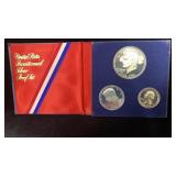 1976-S Proof Silver Bicentennial (3) Coins Set