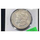 1904 Silver Morgan Dollar cleaned