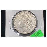 1883 Silver Morgan Dollar cleaned