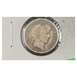 1915-S Silver Barber Dime better grade