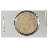 1883 Silver Seated Liberty Dime