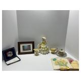 Decorative Porcelain, Textiles, and Collectible Lo