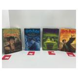 Four 1st Edition 'Harry Potter' Hardcover Books