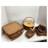 Woven Baskets Including Longaberger