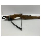 Vintage Wood and Metal Crossbow