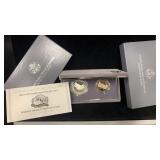 1991 Proof Statue of Liberty (2) Coins