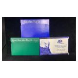 (3) Proof Sets, 1972-S, 1995-S, 2000-S State
