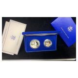 1986 Proof Statue of Liberty (2) Coins