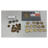 Mix Coins: 1886 Indian Cent, Wheat Cents,