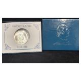 1982-D Silver UNC Washington Commemorative Half
