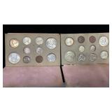 1957-P&D Silver UNC US Mint Set, Double Set, (20)
