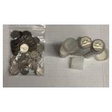 Canadian Dimes & Nickels: $7 FV Dimes, (2) Full &