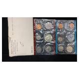 1970 UNC US Mint Set, envelope written small