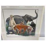 Mort Kunstler AP Wildlife Print, 14ï¿½14 Inches