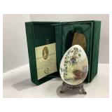 Noritake Collector's Egg with Stand in Box