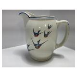 Vintage Buffalo Pottery ï¿½Blue Birds of happinessï¿½