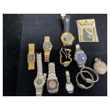 Watches, Bracelets, and a Money Clip