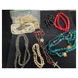 Beaded and Rosary Necklaces