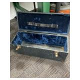 Vintage Black Storage Case with Velvet Interior