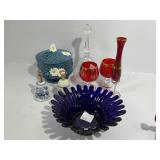 8-Piece Assorted Glass and Ceramic Lot