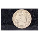 1915 Silver Barber Quarter