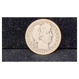 1913-D Silver Barber Quarter
