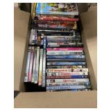 DVDs in Cardboard Storage