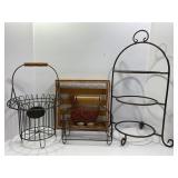 Decorative Wire and Wood Items