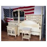 5-Piece French Provincial Bedroom Furniture Set
