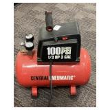 Central Pneumatic 3-Gallon Air Compressor, 100 PSI