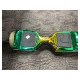 Green and Gold Self-Balancing Hoverboard