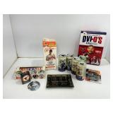 Sports-Themed Memorabilia and Collectibles Lot