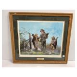 Framed Zettie Jones Print #561/1000