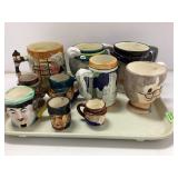 Ceramic Character Face Mugs