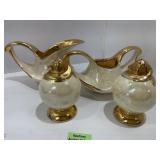 Iridescent Ceramic Pitchers and Shakers