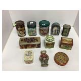 Decorative Tin Containers
