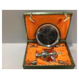 Silver-Plated Tea Set with Presentation Plate