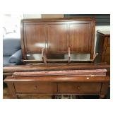 King Size Aspenhome Sleigh Bed with Storage