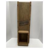 Wooden Rustic Slaw Cutter