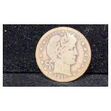 1915-D Silver Barber Quarter
