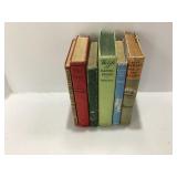 Five Vintage Hardcover Books