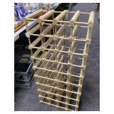 Wooden Wine Storage Rack, 17x37x11