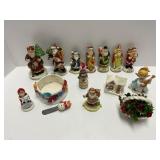 Ceramic and Resin Christmas Decorations