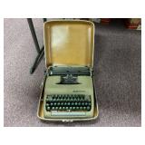 Smith-Corona Portable Typewriter with Case