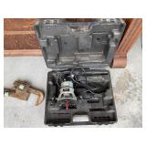 Black & Decker Router with Plastic Carry Case