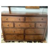 Aspenhome Nine-Drawer Wooden Dresser